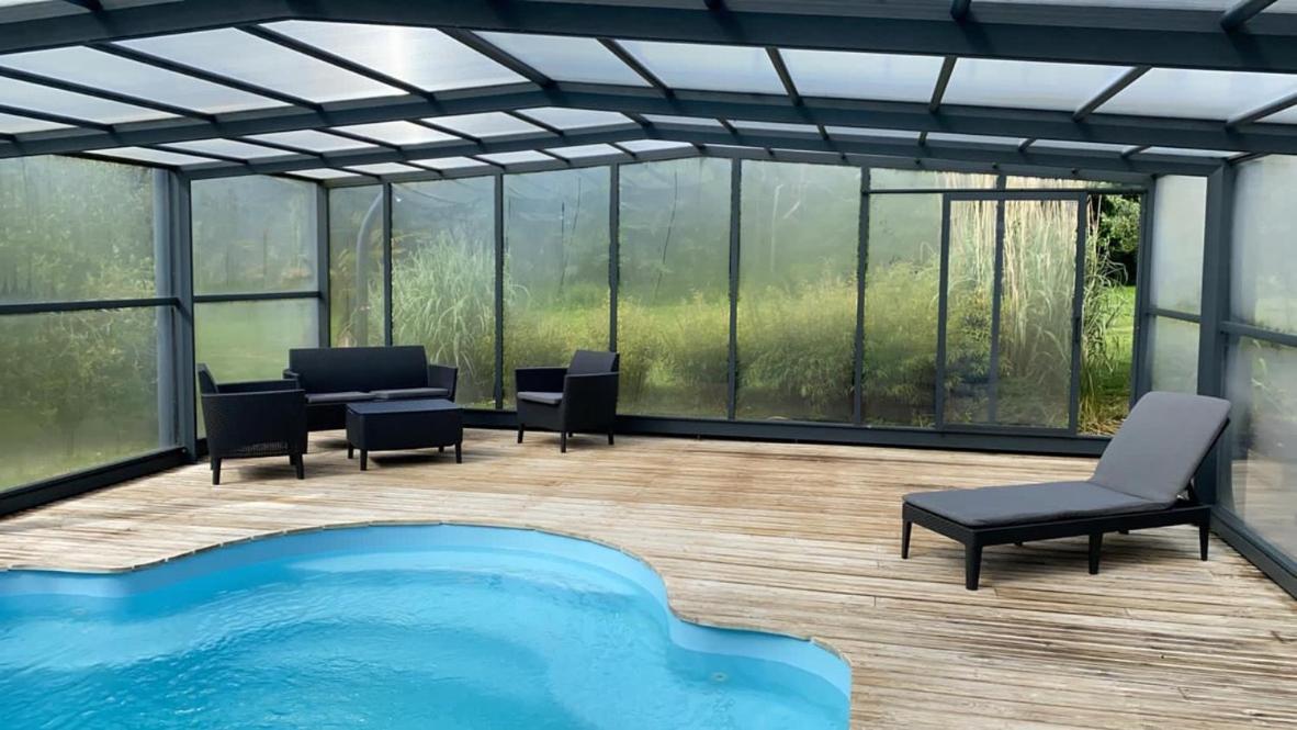 Chalet Des Fees - Piscine Крозон Екстер'єр фото